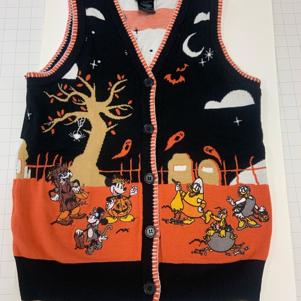NWT- Disney Halloween Themed Vest